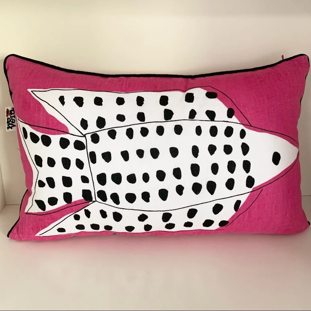 NWOT Anthropologie linen cushion